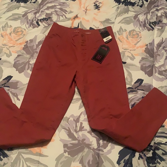 Brand new juniors high rise button fly crop skinnyjeans - Picture 1 of 6